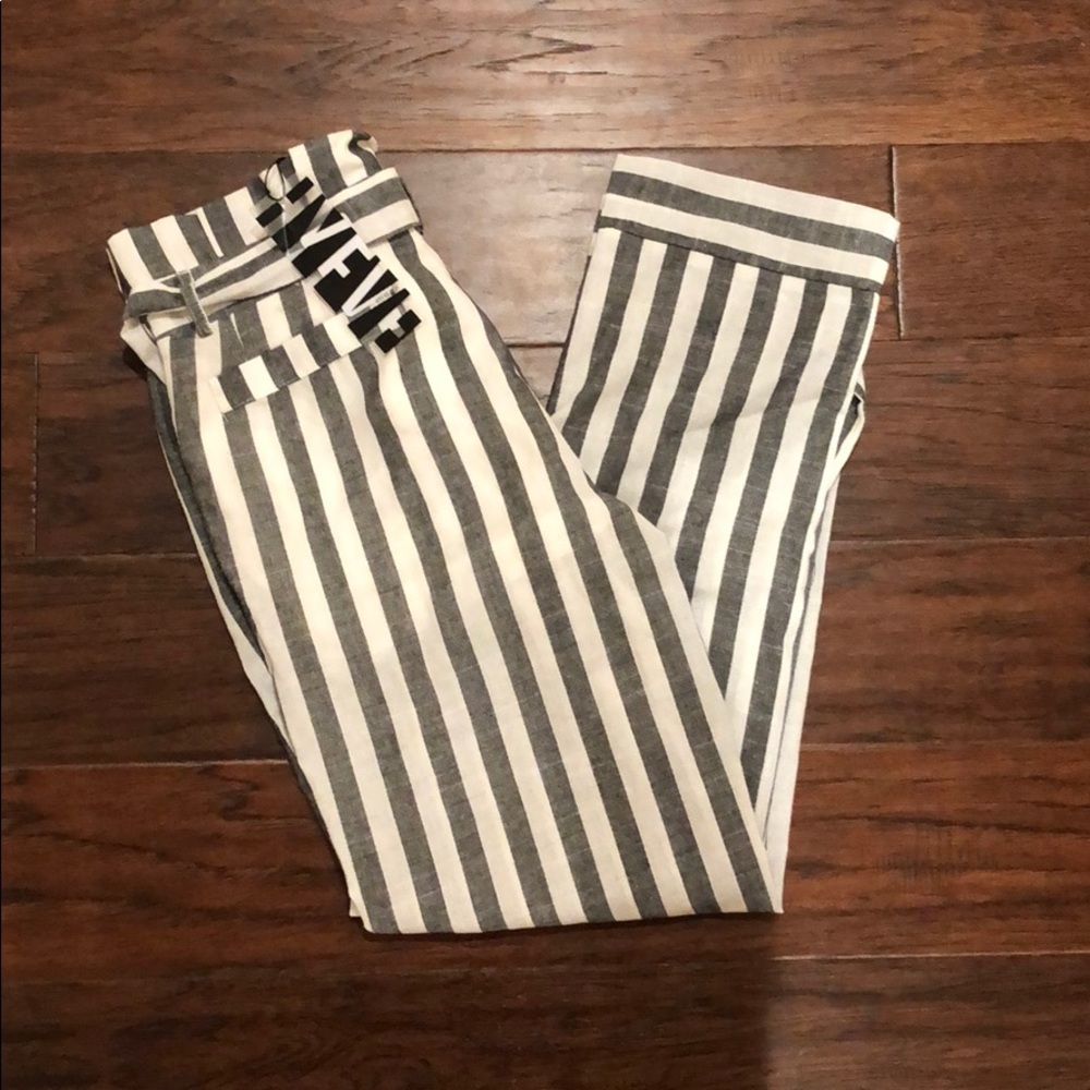 Boutique HighWaist Stripe Pant